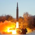 北朝鮮発射は弾道ミサイル１発、また内陸から　韓国軍分析