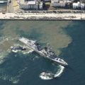 海自２艦が衝突、損傷　横須賀基地から出港中に