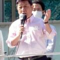 茂木氏「身内に甘い維新」　大阪で批判、吉村知事反論