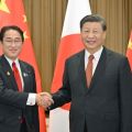 岸田首相、尖閣に「深刻な懸念」　台湾海峡の平和と安定強調―日中首脳、初の対面会談
