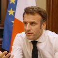 フランス大統領「ウクライナ停戦協議を」　日本と「原子力で協力」