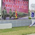 北朝鮮が平壌で軍事パレード開催　「抗日部隊」創設90年を記念