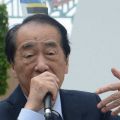 菅直人氏が公示前に投票呼び掛け　直後に発言撤回　大阪の街頭演説