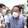 岸田首相「しっかりと辺野古移設進める」　沖縄で参院選応援演説