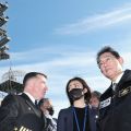 中国空母の水準、首相が米に「突っ込んだ」質問　国際観艦式