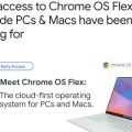 10年落ちMacBook AirをChrome OS Flexで現役Chromebookにしてみた