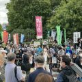 「国葬反対」国会前デモに1万5000人　主催者が発表