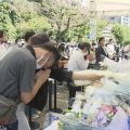 安倍元首相「国葬」関連　一般献花はじまる　多くの弔問者が手を合わせる