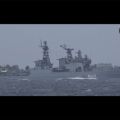 ロシア艦艇 千葉県沖まで南下　中国艦は津軽海峡通過