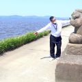 島根で「ひとりでに動く亀の石像」が話題　３人がかりでも動かせないのに２mも後退…超常現象？