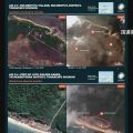 トンガ噴火 国連が衛星写真を公開 浸水など被害の可能性を指摘