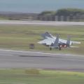 空自F15戦闘機 那覇基地から緊急発進か 離陸6回確認