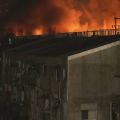北九州 旦過市場でまた大規模火災 4月に42店舗焼ける火事
