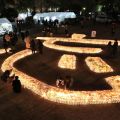 阪神・淡路大震災から１７日で２７年　神戸に「忘」の文字浮かび上がる